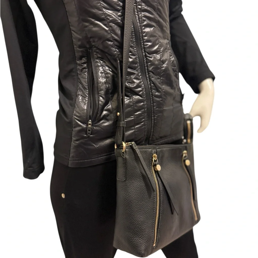 Radley London Fountain Black Leather Shoulder Bag